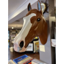 Apache Cat Wall Hanging Horse Head