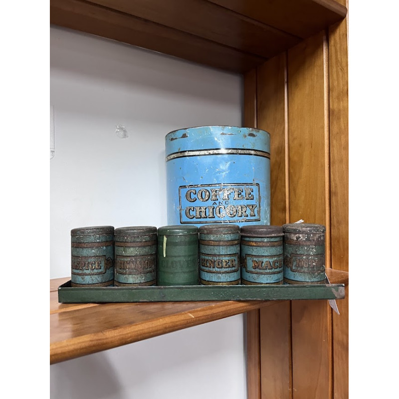 Coffee & Chicory With 6 Spice Tins