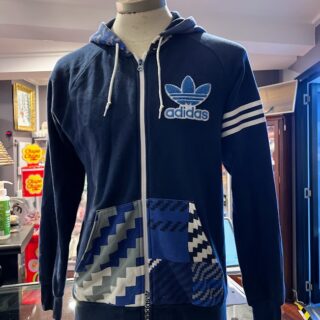 Adidas Impossible Plaid Hoodie Jacket