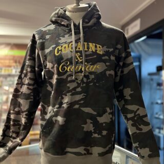 Cocaine & Caviar Camo Hoodie