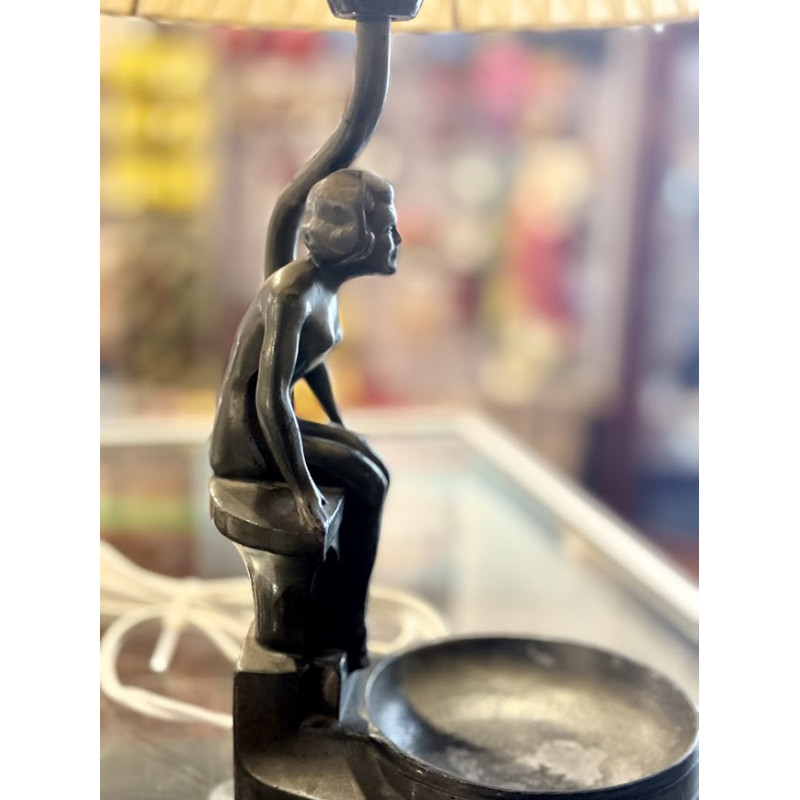 Art Deco Frankart Style Table Lamp