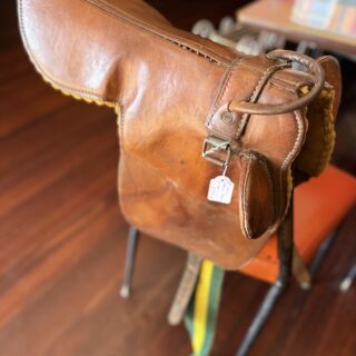 Vintage Jockey Saddle