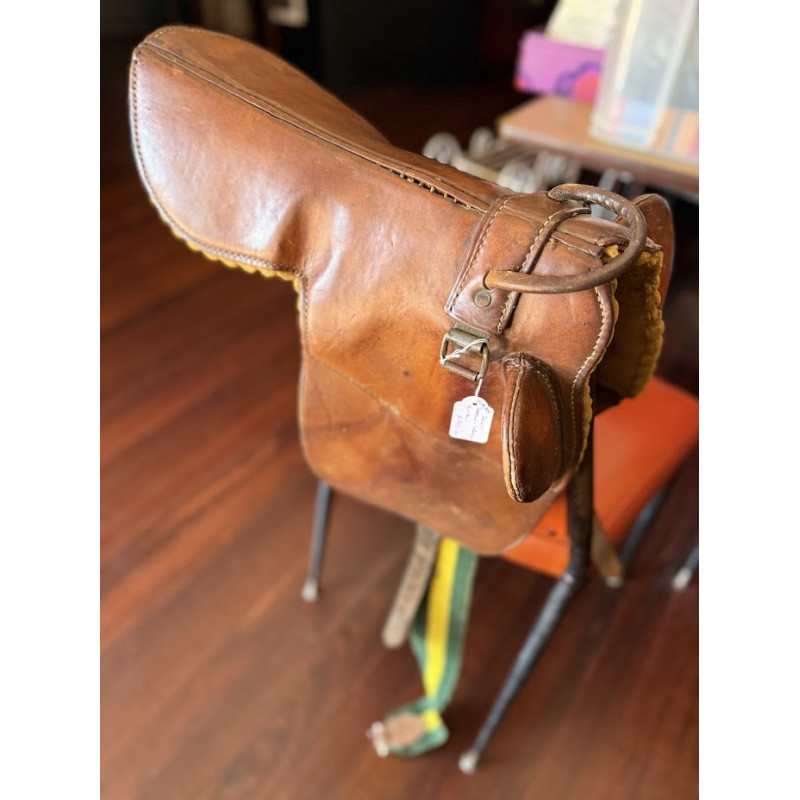 Vintage Jockey Saddle