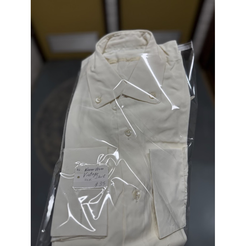 Vintage Men's Long Sleeve Dress Shirts