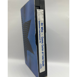Dr Who- Comic Curse Of Fatal Death VHS