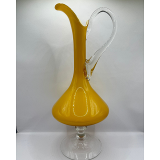 Orange Glass Decanter