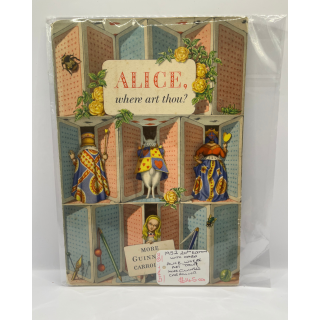 1952 'Alice, Where Art Thou?' 20th Edition