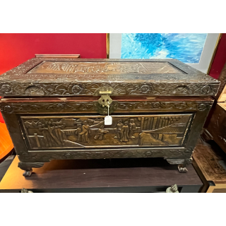 Carved Chinese Chest