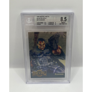 1995 Marvel Metal #9 Punisher Beckett 8.5
