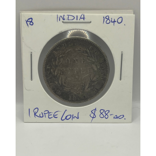 1840 One Rupee Coin