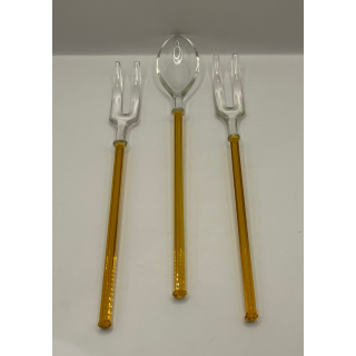Set of 3x Glass Servers