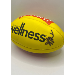 Tom Mitchell Signed Football