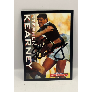 Stephen Kearney Signed Trading Card