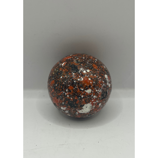 Red White & Black Marble