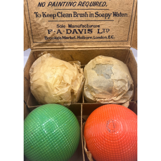 Vintage Tournament Croquet Balls