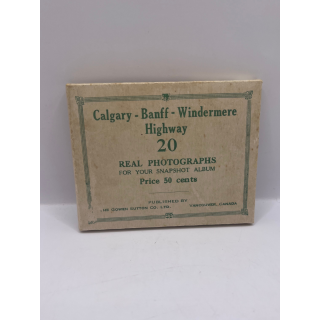 Vintage Photographs- Calgary-Banff-Windermere Highway