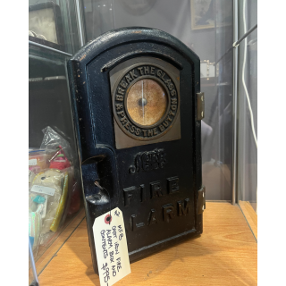 MFB Cast Iron Fire Alarm Box And Contents